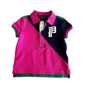 Polo Ralph Lauren Color Block Polo Shirt Size 2T